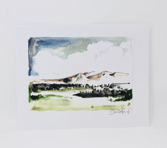 Mountain Landscape 11x14