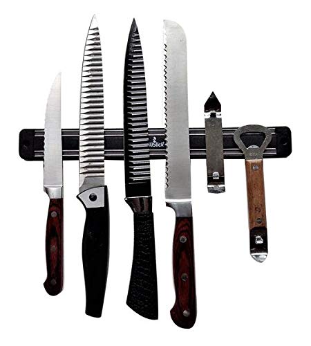 Magnetic Knife/Tool Rack - 3 Black